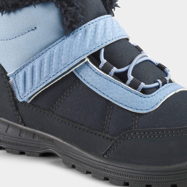 Kid s Hiking Boots Mid Rip-tab Waterproof - SH100 Online Hot Sale