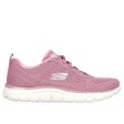 Skechers Women s Walking Shoes Track - New Staple Dark Rose For Sale