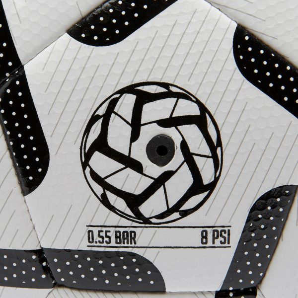 Society 500 5-A-Side Football Size 5 - Black White For Cheap