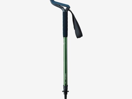 1 Hiking Pole - MT100 Ergonomic Green Cheap