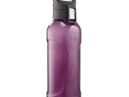 Plastic Hiking Flask w  Quick Opening Cap 0.8L - MH500 Purple on Sale