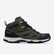 Men s waterproof mountain hiking shoes - MH100 Mid - Khaki For Cheap