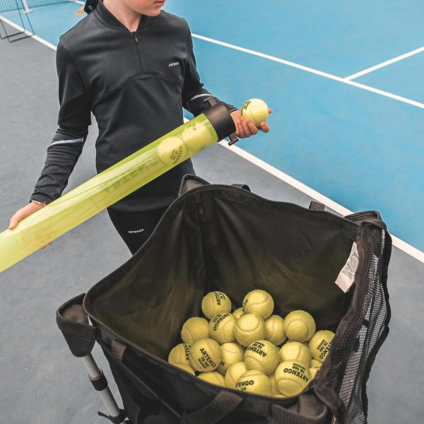 Rolling Tennis Ball Basket For Discount