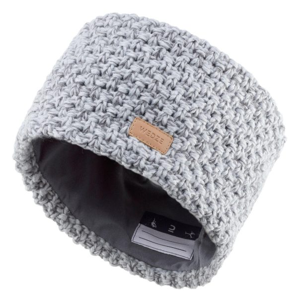 Kids’ Skiing Headband Timeless - Light Grey Online Hot Sale