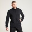 Kipsta Essential Football Training Jacket - Black Grey Sale