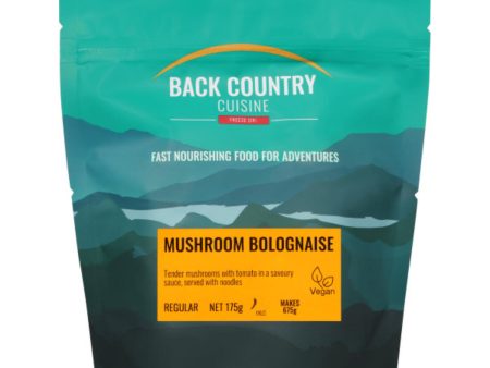 Back Country Cuisine - Mushroom Bolognaise Regular For Discount