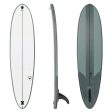 Compact Inflatable Longboard Surfboard 7 6  (without pump or leash) For Cheap