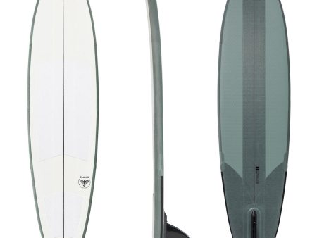 Compact Inflatable Longboard Surfboard 7 6  (without pump or leash) For Cheap