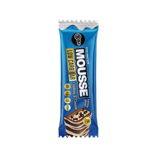 Body Science High Protein Mousse Bar 55g Cookies & Cream Online