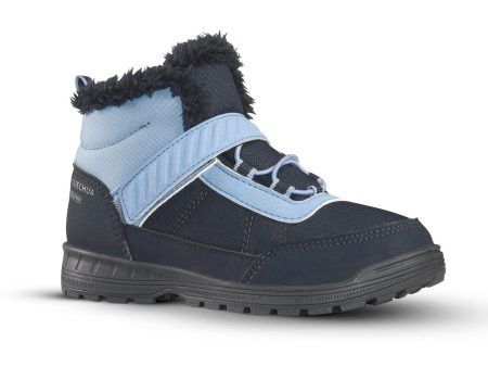 Kid s Hiking Boots Mid Rip-tab Waterproof - SH100 Online Hot Sale