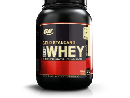 Optimum Nutrition 909g Gold Standard 100% Whey Protein Powder Vanilla Fashion