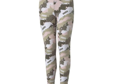 Puma Girl s Alpha APO Leggings - Leaf Online Sale