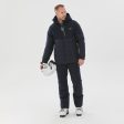 100 Warm Men s Ski Jacket Mid-length  - Navy Blue Hot on Sale