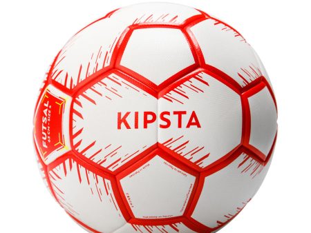 Kipsta 100 Hybrid 63cm Futsal Ball - White Discount