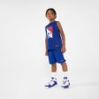 Kids  Sleeveless Basketball Jersey TS500 Fast Online now