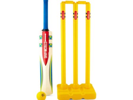 Gray Nicolls Beach Set (Bat Ball Stumps Mesh bag)-Sz 6 (Boxed) For Sale