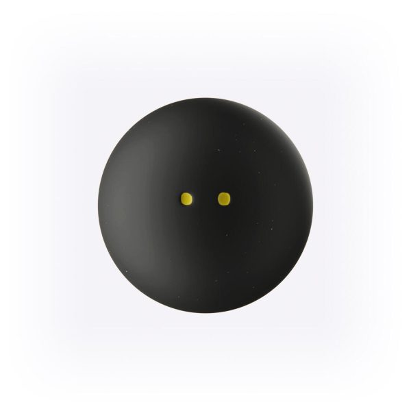 SB 990 Squash Ball 2-Pack - Double Yellow Dot on Sale