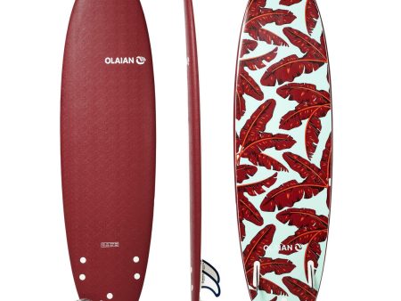 Foam Hybrid Surfboard 7  + Leash & 3 Fins - 500 Discount