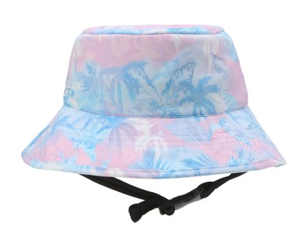 Surfing junior hat palm blue pink Online