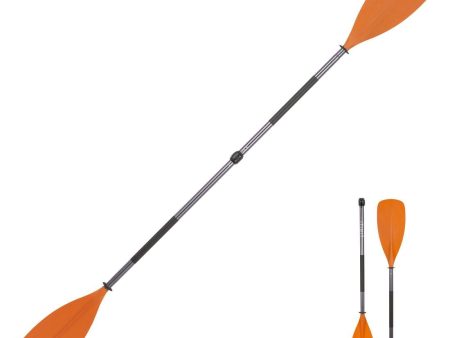 2-Piece Split Kayak Paddle Adjustable 210-220cm - X100 Fashion