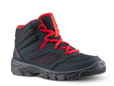 Quechua MH100 Mid Kid s Hiking Shoes - Mid - Lace-up Online Hot Sale