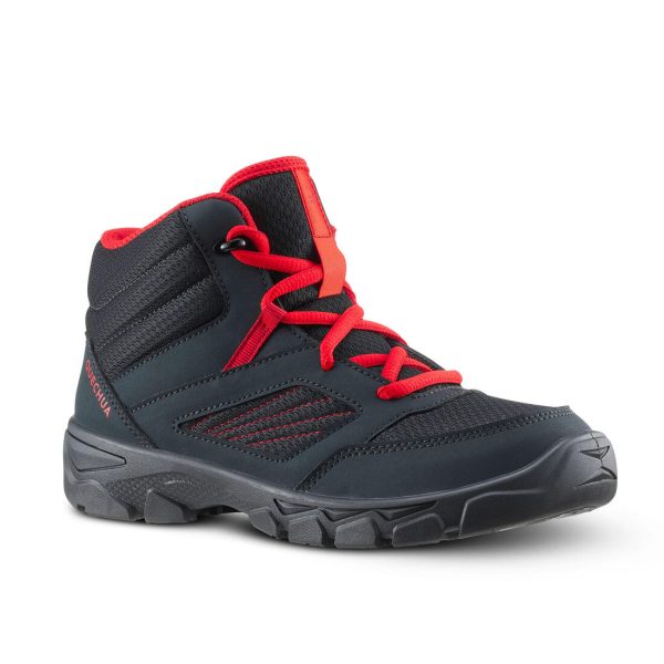 Quechua MH100 Mid Kid s Hiking Shoes - Mid - Lace-up Online Hot Sale