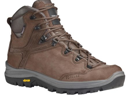 Men s Trekking Boots Hi-top Leather Waterproof - MT500 Vibram Sale