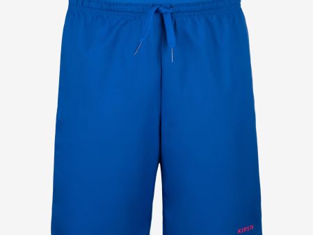 Kids  Football Shorts - Aqua Blue Pink Fashion