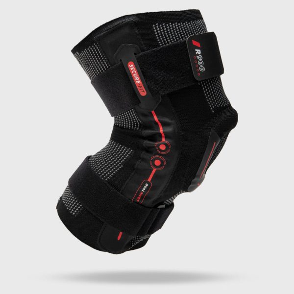 Tarmak R900  Adult Right Left Knee Ligament Brace - Black Hot on Sale