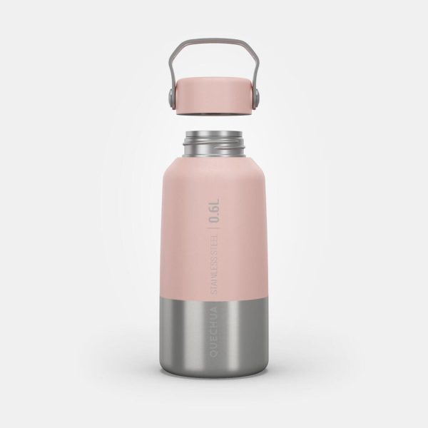 Quechua MH100 Stainless Steel Hiking Flask - 0.6L Online now