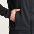 Kipsta Essential Football Training Jacket - Black Grey Sale