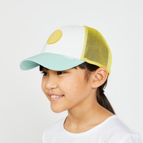 Kid s Boat Cap - Sailing 500 White Yellow Sale