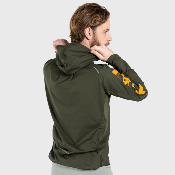 Men s Trail Running Long-Sleeved Windproof Jacket Online Sale