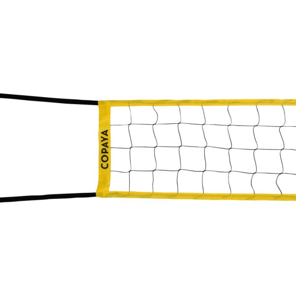 Volleyball & Beach Volleyball Net 4m - BV 100 Yellow Supply