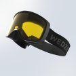 Wedze G 100 S1 Kids Adult Skiing & Snowboarding Goggles - Bad Weather - Black Hot on Sale