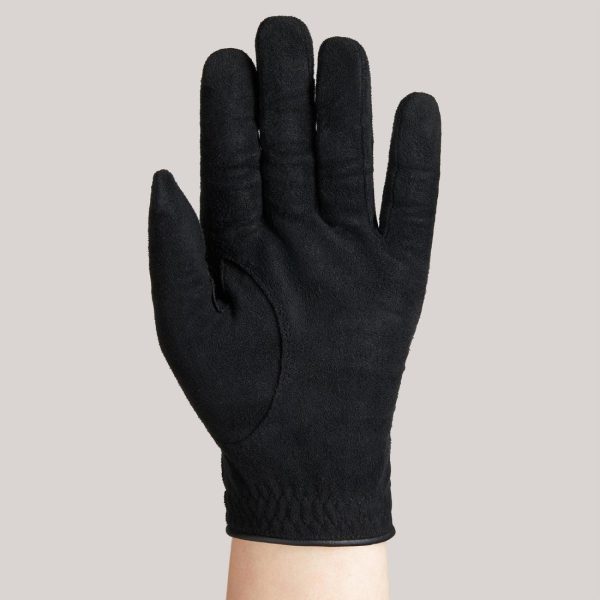 Men s golf pair of rain gloves RW black Online Hot Sale