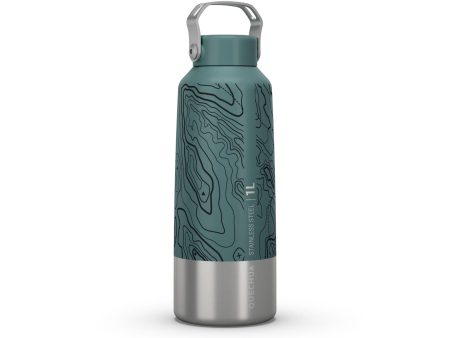 1 L limited edition stainless steel water bottle with screw cap for hiking Fashion