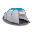 Family Camping Tent 1 Bedroom 4 Person - Arpenaz 4.1 on Sale