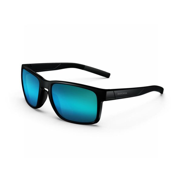 Mountain Hiking Polarised Category 3 Sunglasses Quechua MH530 - Black Hot on Sale