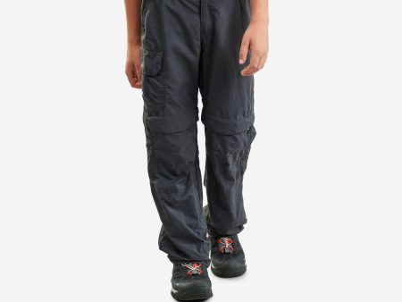 Boy s Hiking Pants 2 in 1 Convertible - MH 550 Fashion