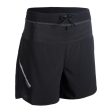 WOMEN S TRAIL RUNNING BAGGY SHORTS - BLACK Online