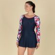 Women s Swimsuit One-piece Long-sleeve - Una Online