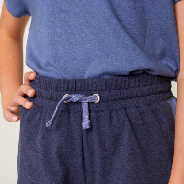 Girls  Cotton Shorts - Blue For Sale