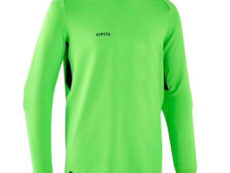 Kipsta F100 Kid s Football Goalkeeper Shirt - Green Cheap