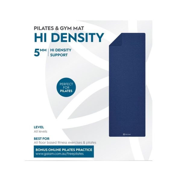 Gaiam Hi Density Pilates 5mm Mat For Cheap