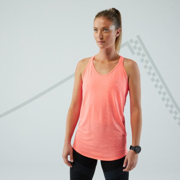 Women’s Running Tank Top - Kiprun Care Lavender Cheap