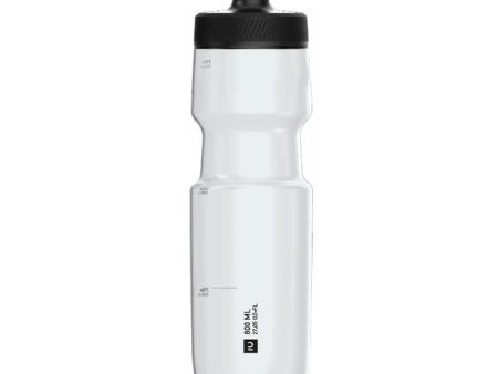 Cycling Water Bottle Large Transparent 800ml - Fastflow Cheap