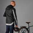 Btwin 540 Men s City Cycling Warm Jacket - Rainproof - Black Supply