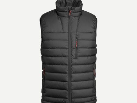 Men’s Sleeveless Mountain Trekking Gilet - Trek 500 Black For Sale