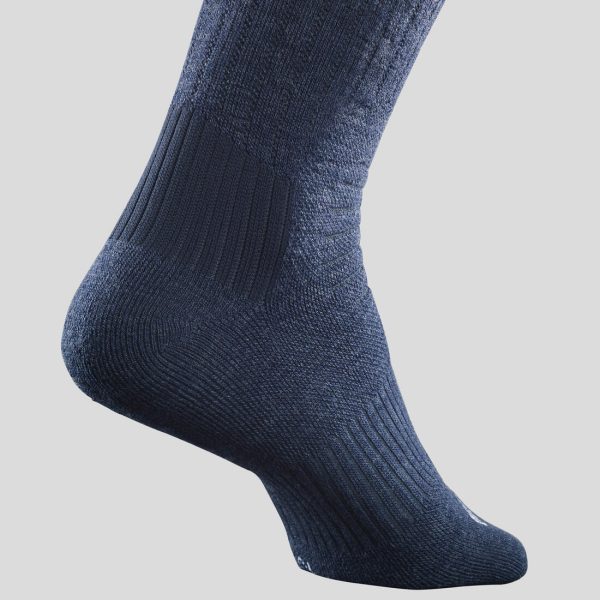 Hiking Socks Mid Warm 2-pack - SH100 Online Hot Sale